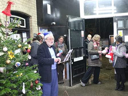 Hebden Bridge Private Day Nursery decorated the Christmas Tree